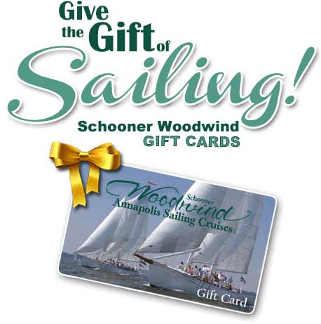 Schooner Woodwind Sailing Gift Cards