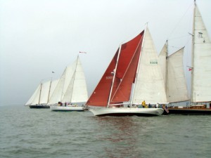 Great Chesapeake Bay Schooner Race on Schooner Woodwind