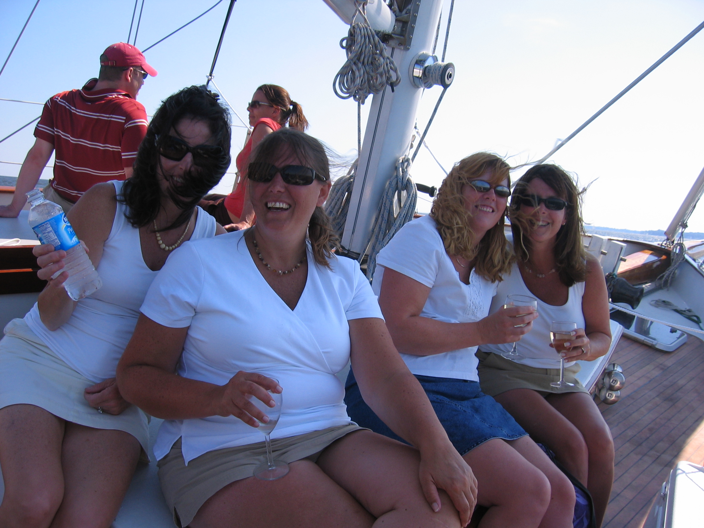 Raise your glasses and toast to your special occasion on a private charter.