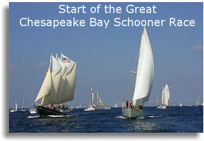 2000 Great Chesapeake Bay Schooner Race Start 