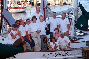 2011 Great Chesapeake Bay Schooner Race Crew on Woodwind