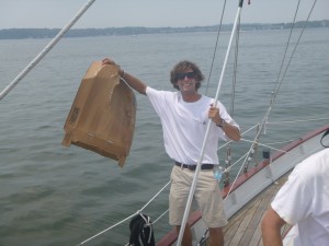 Cleaning up the Chesapeake Bay aboard Woodwind