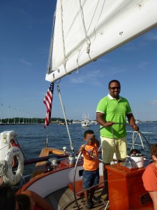 Happy Father's Day aboard the Schooner Woodwind