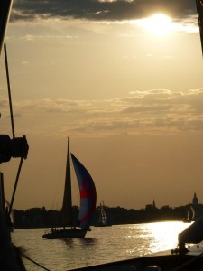 Wednesday Night Racing in Annapolis aboard Woodwind