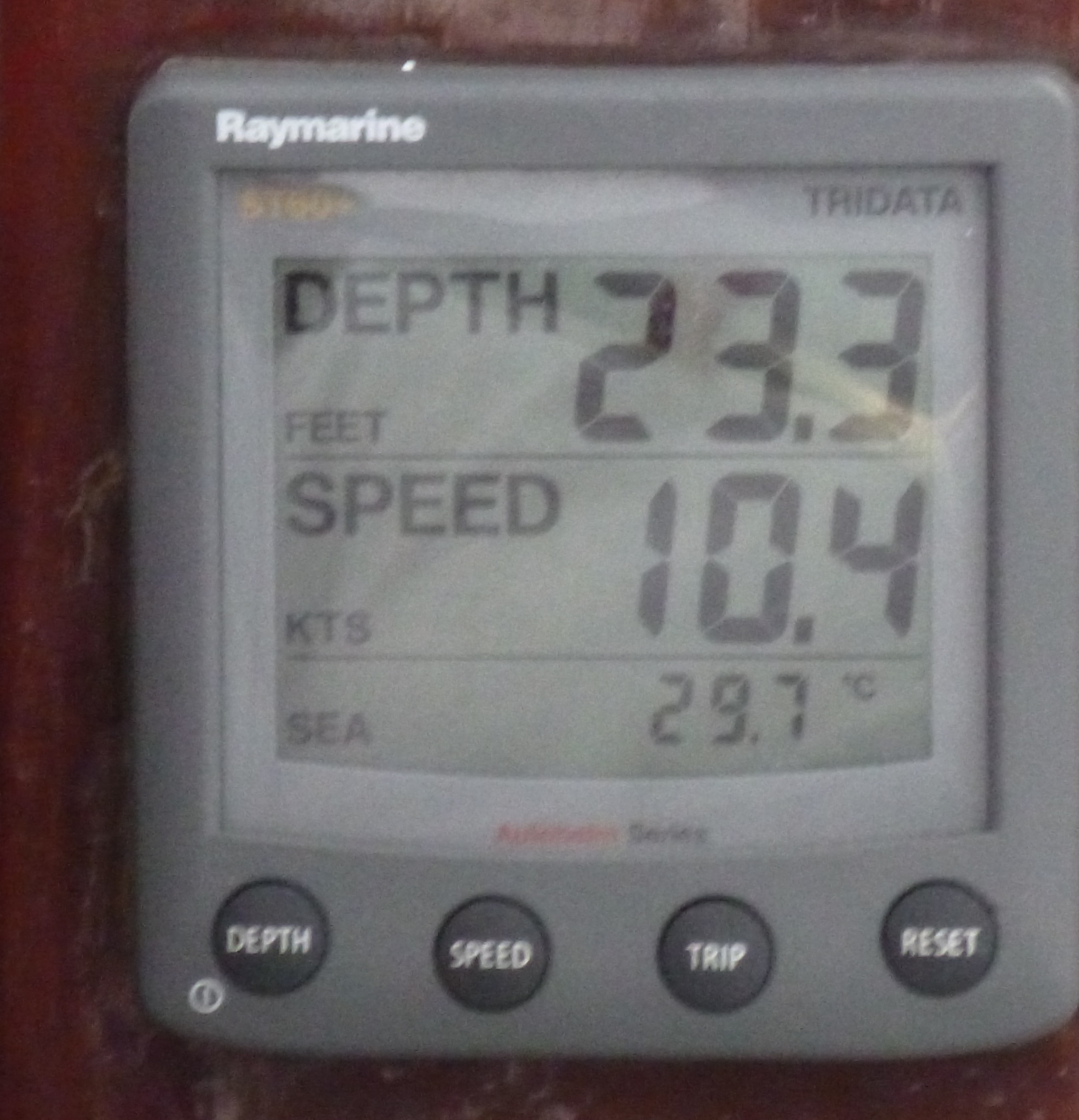 Making 10kts of boat speed on Woodwind II