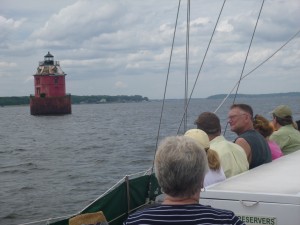 Sandy Point Lighthouse from Woodwind II