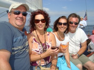 Wine in the Wind on Schooner Woodwind in Annapolis