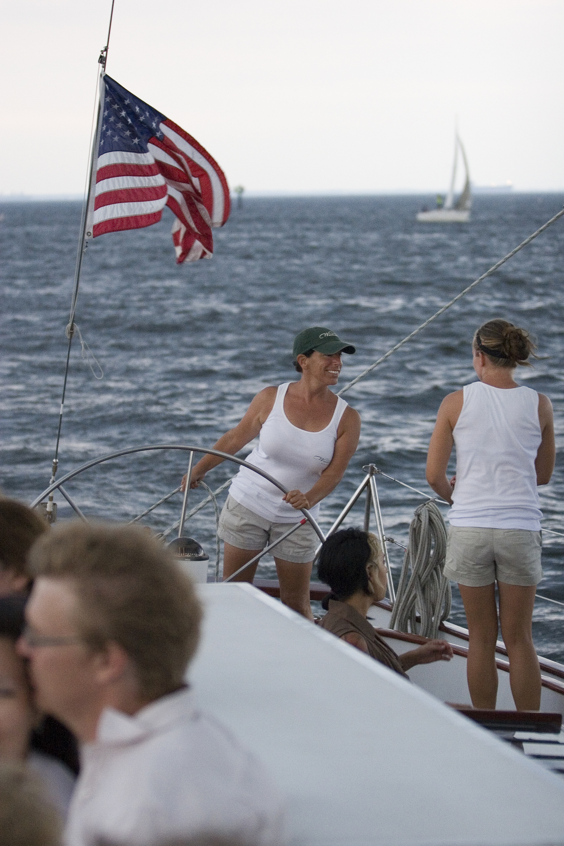 Captain Jen and young crew