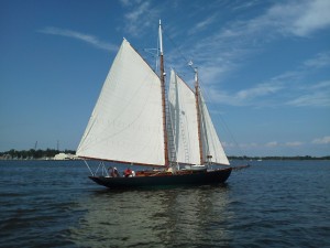 Schooner "Adventure", 1926 Alden Schooner sailing in Annapolis