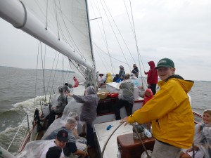 Capt. Max at the Helm
