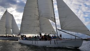Sailing on the Schooner Woodwind