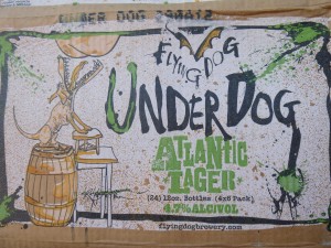 Flying Dog's new Atlantic Lager