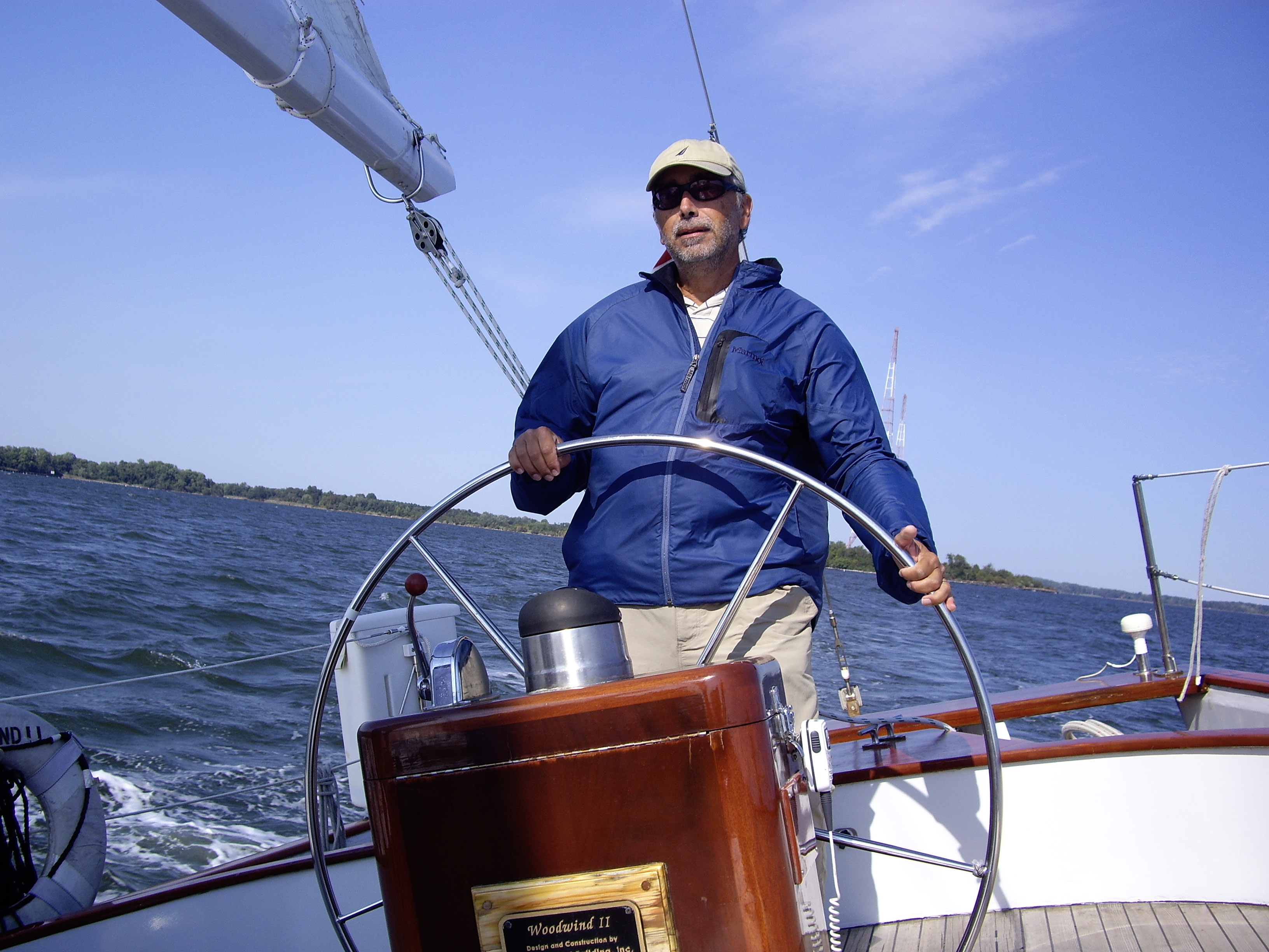 Captaining the schooner