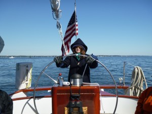 Lily at the Helm