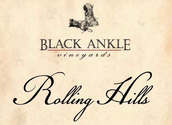 Rolling Hills Black Ankle Vineyards Label