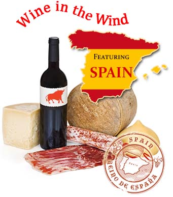 Schooner Woodwind Wine in the Wind Featuring Spain
