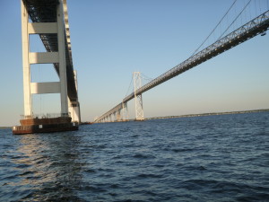 Chesapeake Bay Bridge... on The Woodwind
