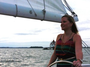 Gina and Thomas Point Lighthouse.