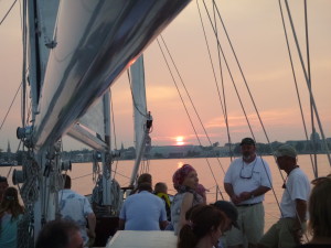 Sunset over Annapolis