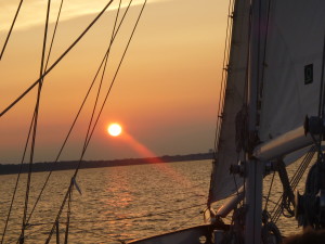 Sunset over Annapolis