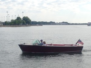 Chris Craft entering Ego Alley