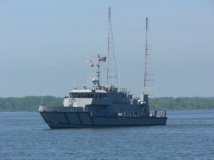 YP in foreground.  The background is the World War I LF towers.