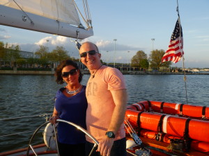 Cruising back to the Annapolis Waterfront Hotel Dock