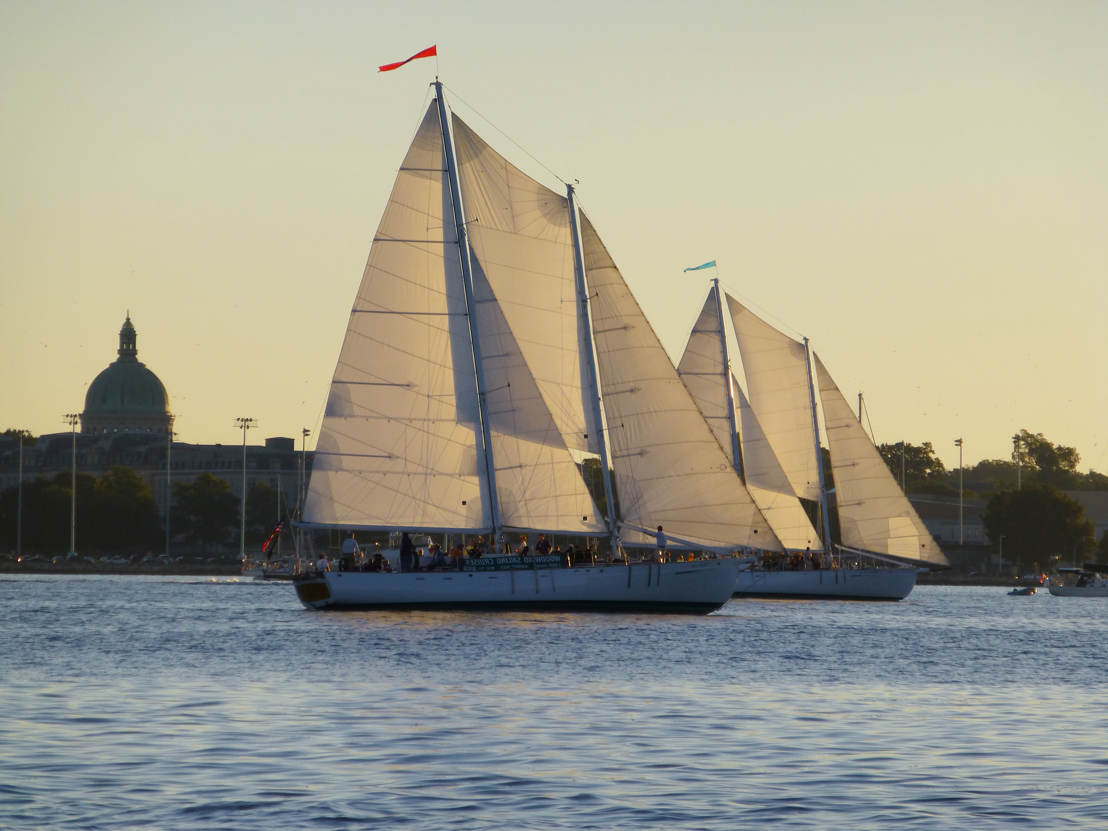 Heavy Seas vs. Flying Dog Breweries both schooners racing