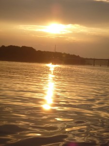 Sunset over the Severn...aaah