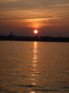 Sunset over Annapolis.....