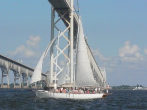 The Bay Bridge is completed in 1952.  