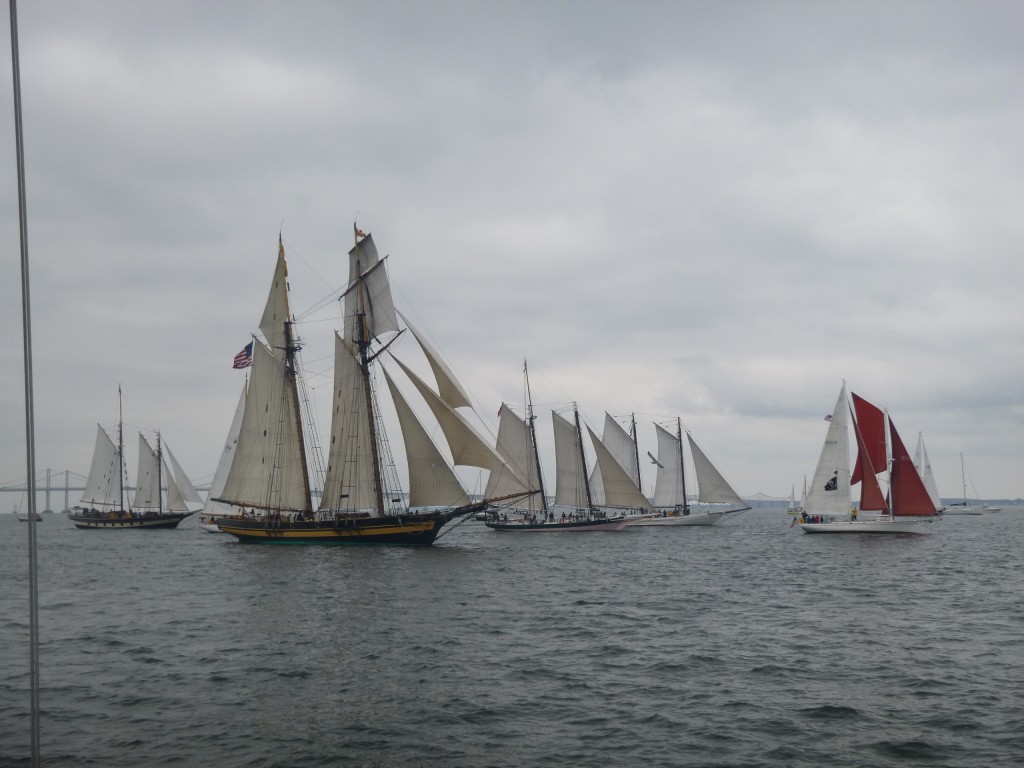 The Start of the Great Chesapeake Bay Schooner Race..... - Schooner ...