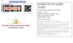 Click here for enlarged example of where ticket # is.