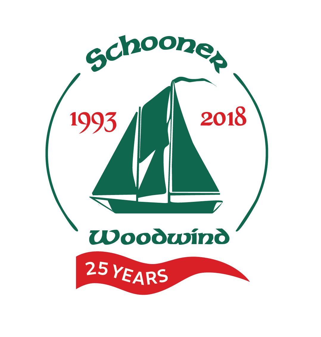 Schooner Woodwind 25 Years Merchandise