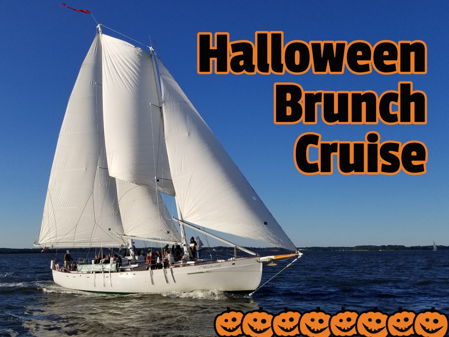 Come sailing on our Halloween Brunch Cruise!