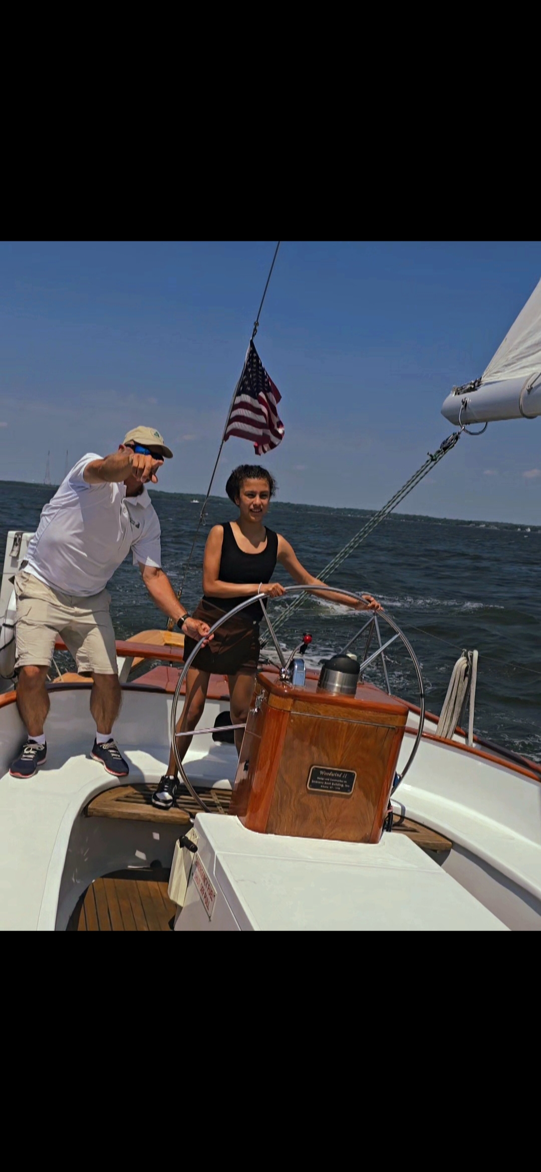 Captain And Assistant - Schooner Woodwind